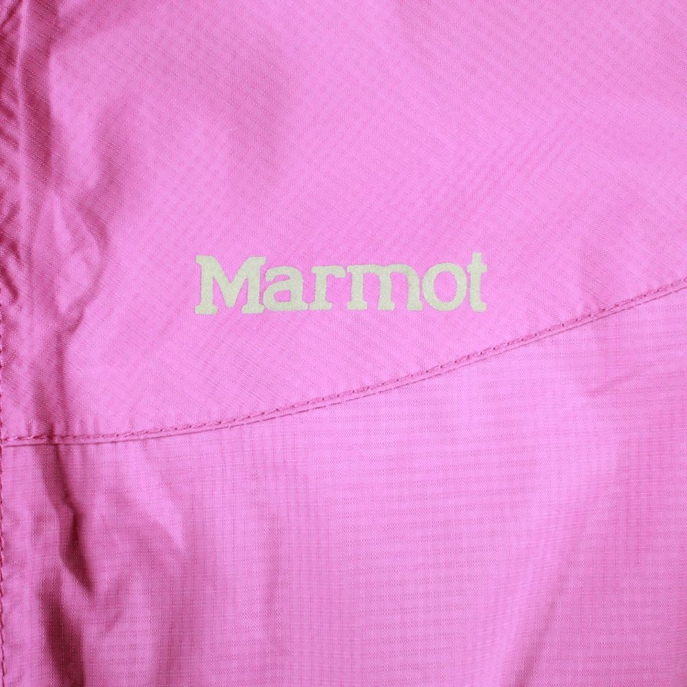 Marmot Purple Full Zip Lightweight Windbreaker Rain Hooded Jacket Size M - Picture 5 of 7